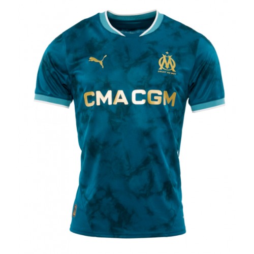 Pánský Fotbalový dres Olympique de Marseille 2024-25 Venkovní Krátký Rukáv